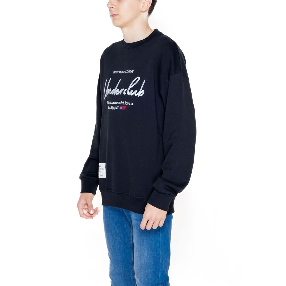 Schwarzer Baumwollpullover von Underclub