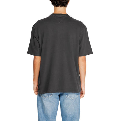 Tommy Hilfiger Jeans Black Cotton T-Shirt