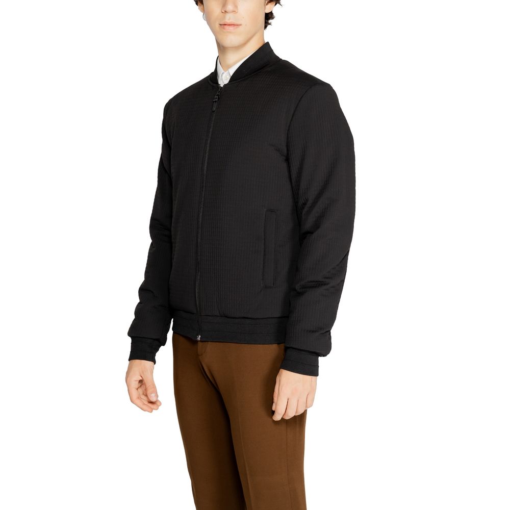 Antony Morato Black Polyester Jacket