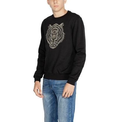 Antony Morato Black Cotton Sweater