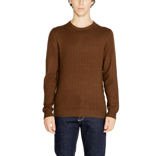 Antony Morato – Brauner Viskosepullover