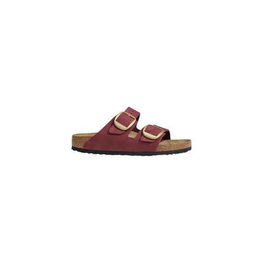 Birkenstock – Sandalen aus rosa Nubukleder