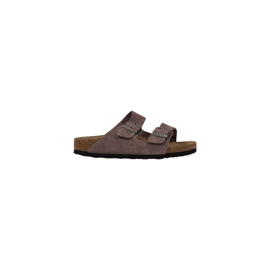 Birkenstock – Violette Wildledersandalen