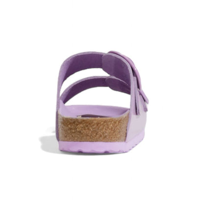 Birkenstock – Vegana-Sandale aus violettem Leder