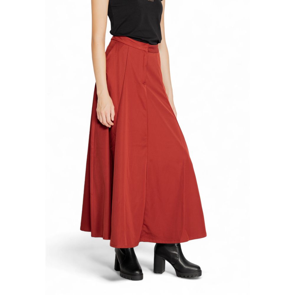 Vero Moda – Roter Polyesterrock