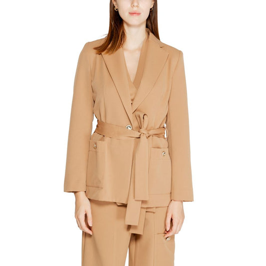 Rinascimento Beige Polyester Anzüge &amp; Blazer