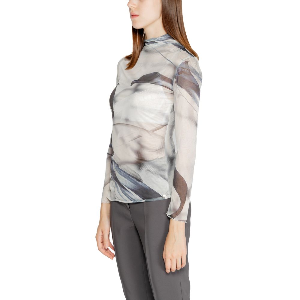 Rinascimento Gray Polyester Tops & T-Shirt