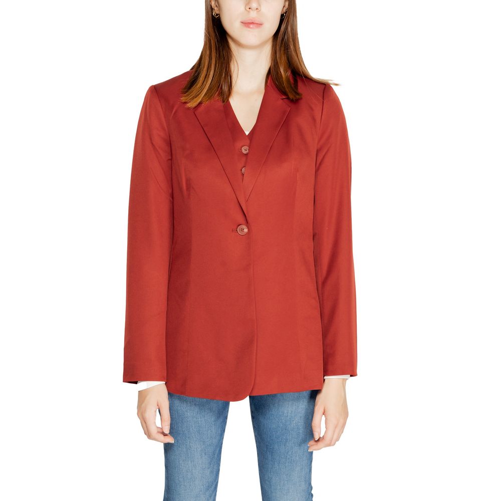 Vero Moda – Rote Anzüge und Blazer aus Polyester