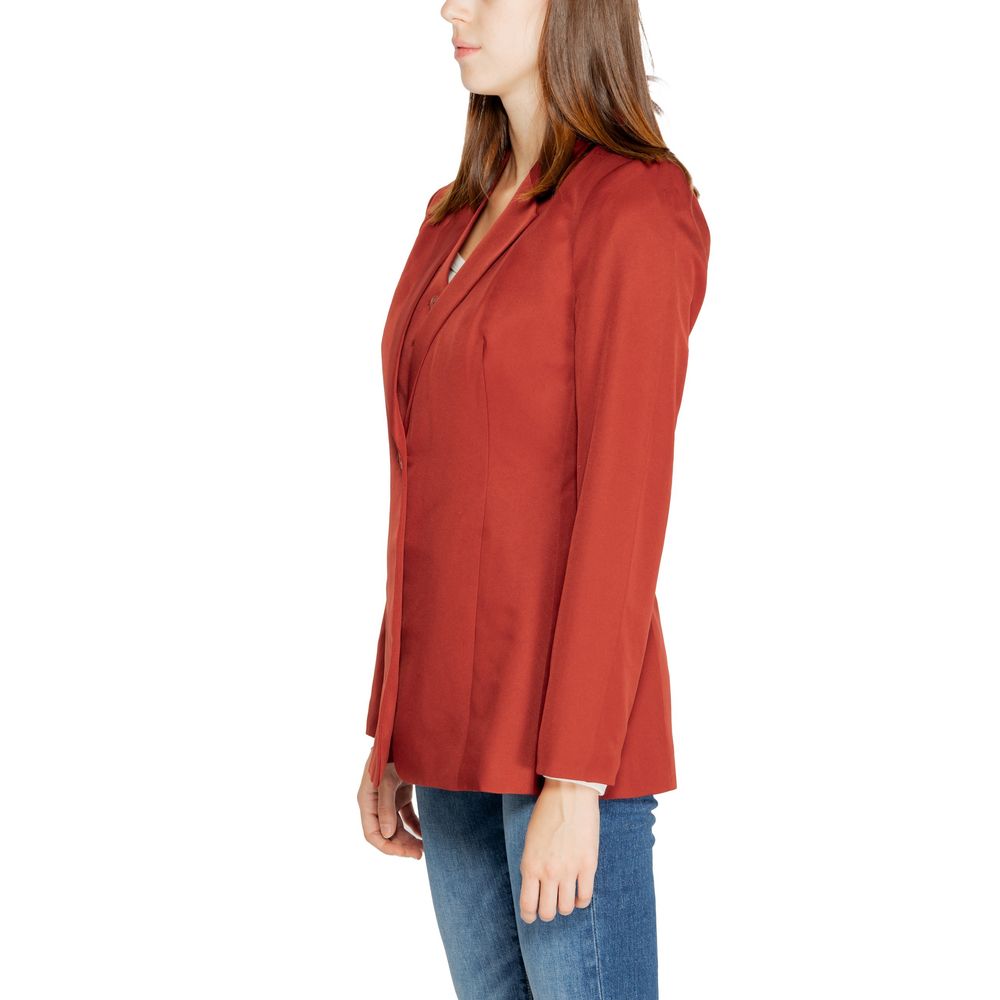 Vero Moda – Rote Anzüge und Blazer aus Polyester