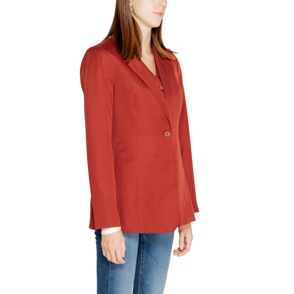 Vero Moda – Rote Anzüge und Blazer aus Polyester