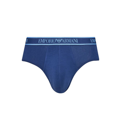 Emporio Armani Unterwäsche Blaue Baumwollunterwäsche