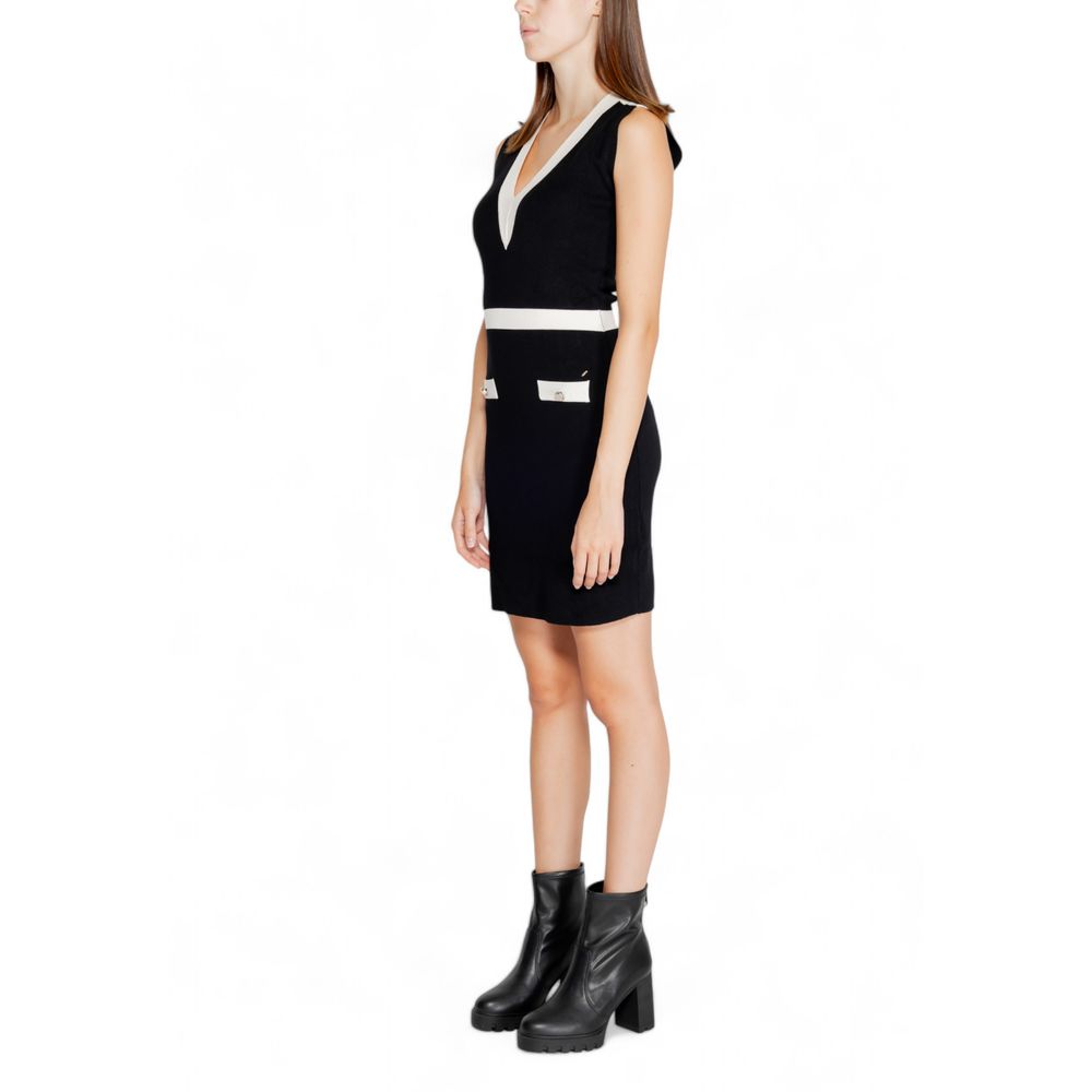 Morgan De Toi Black Viscose Dress