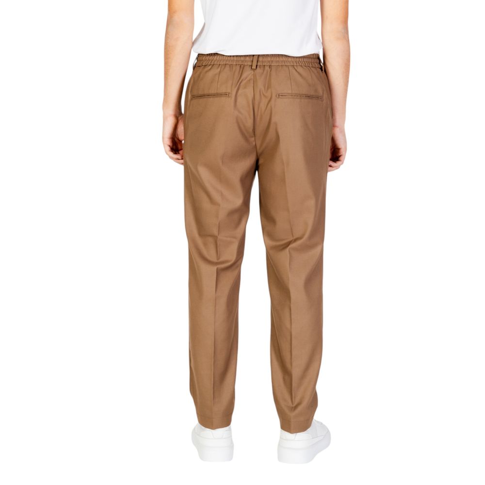 Hamaki-Ho – Beige Jeans und Hose aus Polyester