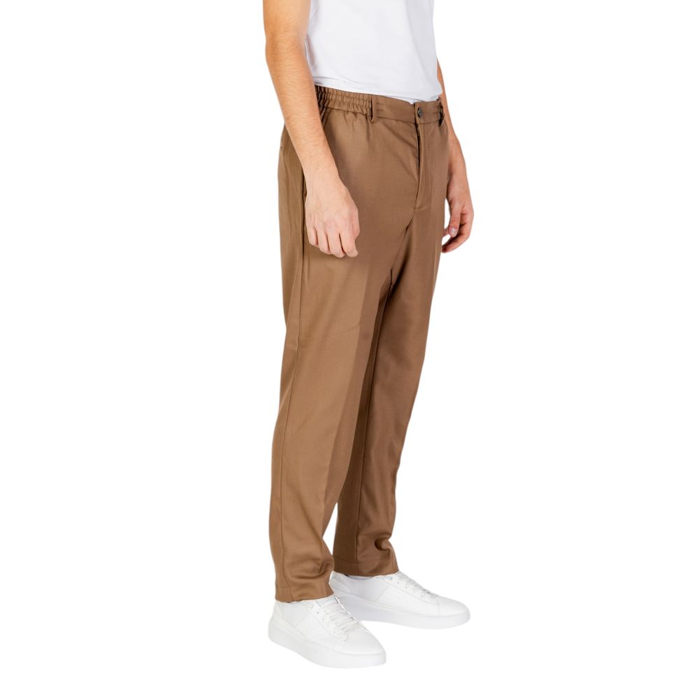 Hamaki-Ho – Beige Jeans und Hose aus Polyester