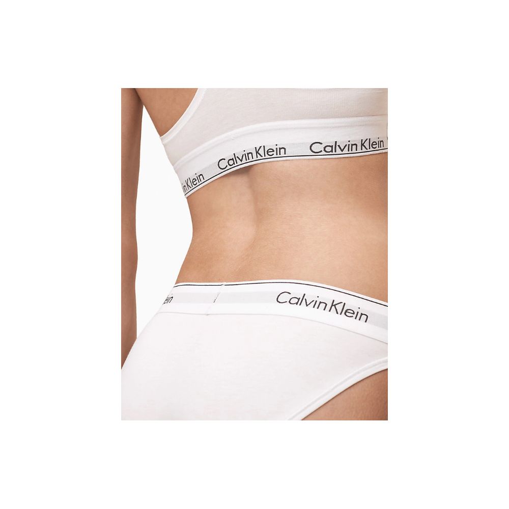 Calvin Klein Underwear Weiße Baumwollunterwäsche