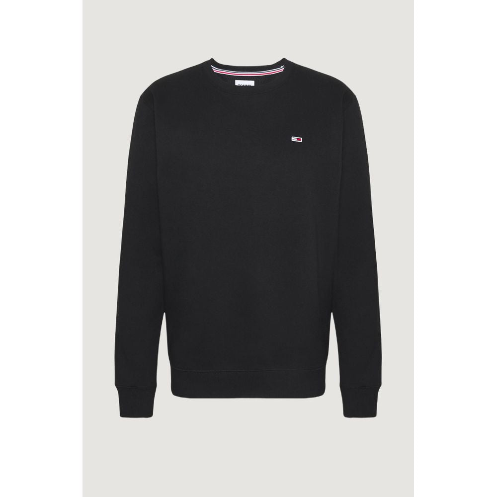 Tommy Hilfiger Jeans – Schwarzer Baumwollpullover