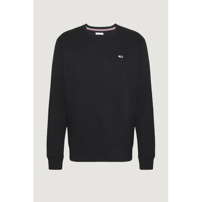 Tommy Hilfiger Jeans – Schwarzer Baumwollpullover