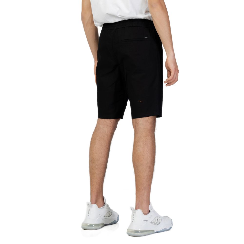 Only &amp; Sons – Schwarze Baumwollshorts