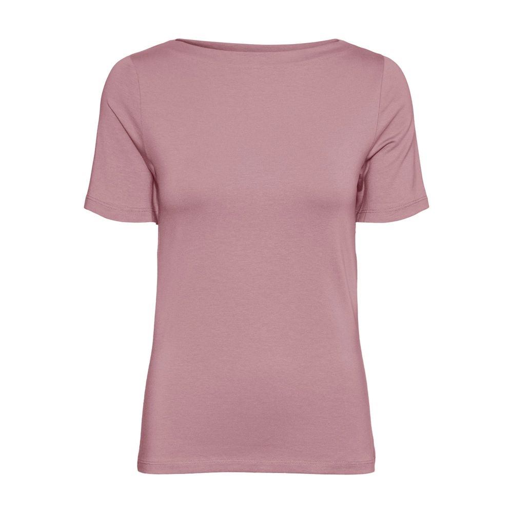 Vero Moda – Oberteile und T-Shirts aus Viskose, Rosa