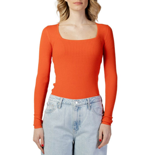 Vero Moda – Oberteile und T-Shirts aus Viskose, Orange