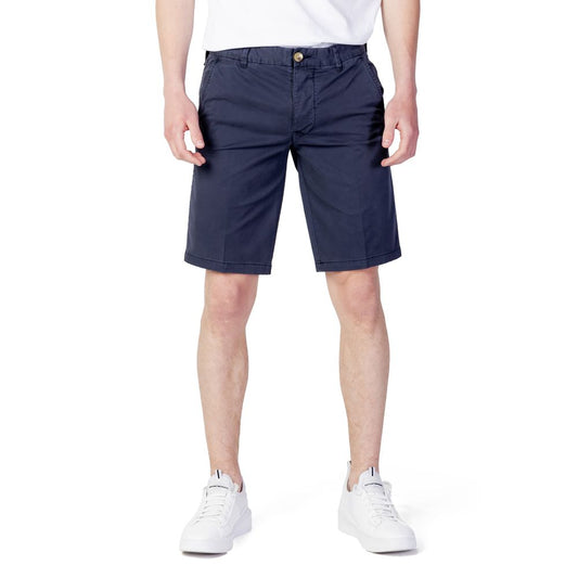 Blauer, blaue Baumwollshorts