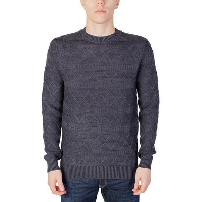 Only &amp; Sons – Blauer Pullover aus Acryl