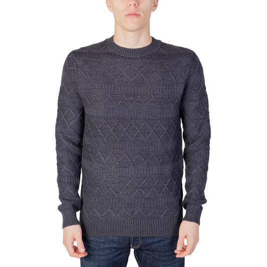 Only &amp; Sons – Blauer Pullover aus Acryl