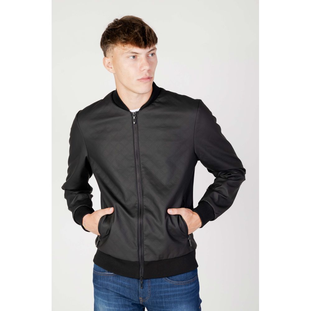 Antony Morato Schwarze Polyethylenjacke