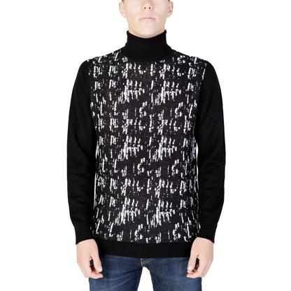 Schwarzer Wollpullover von Antony Morato