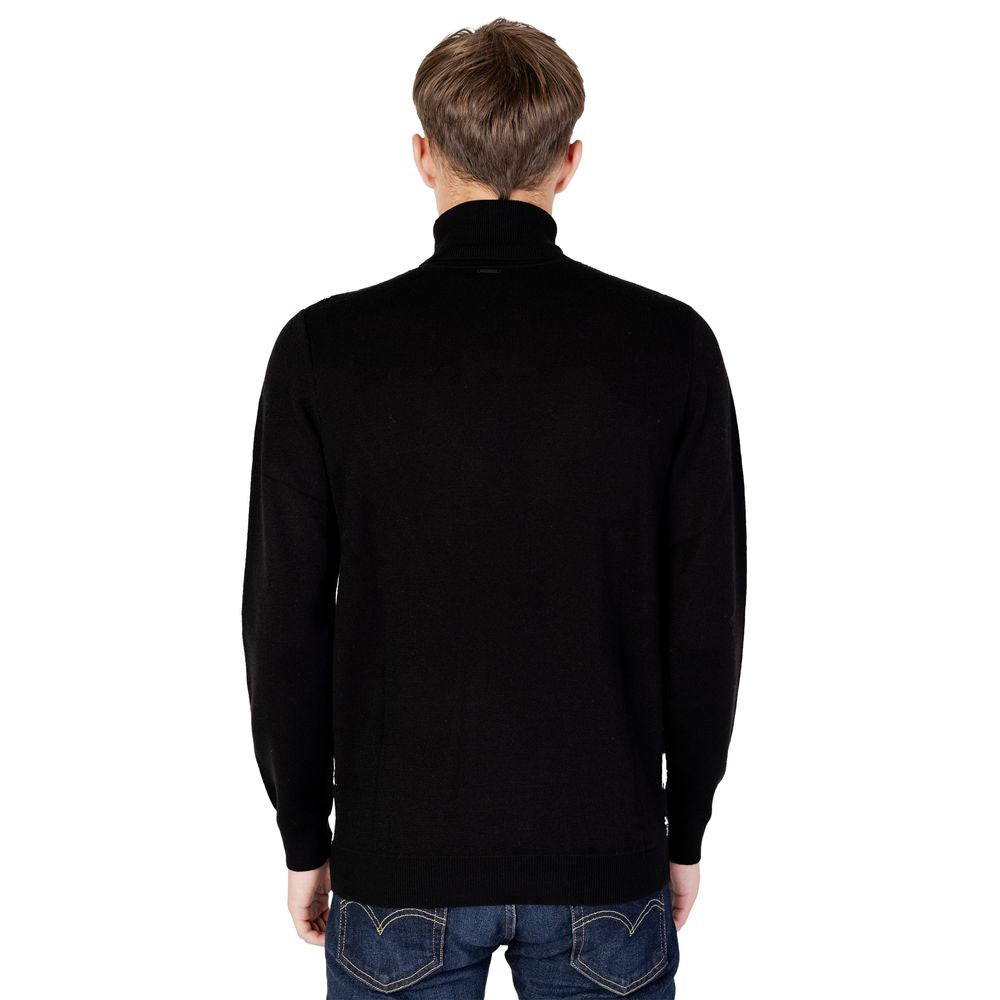 Schwarzer Wollpullover von Antony Morato