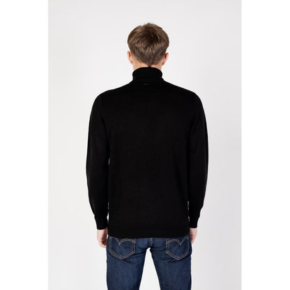 Schwarzer Wollpullover von Antony Morato