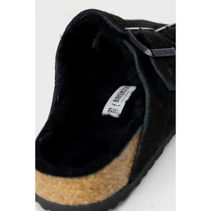 Birkenstock Black Suede Sandal