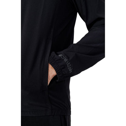 Calvin Klein Sport – Schwarze Polyesterjacke