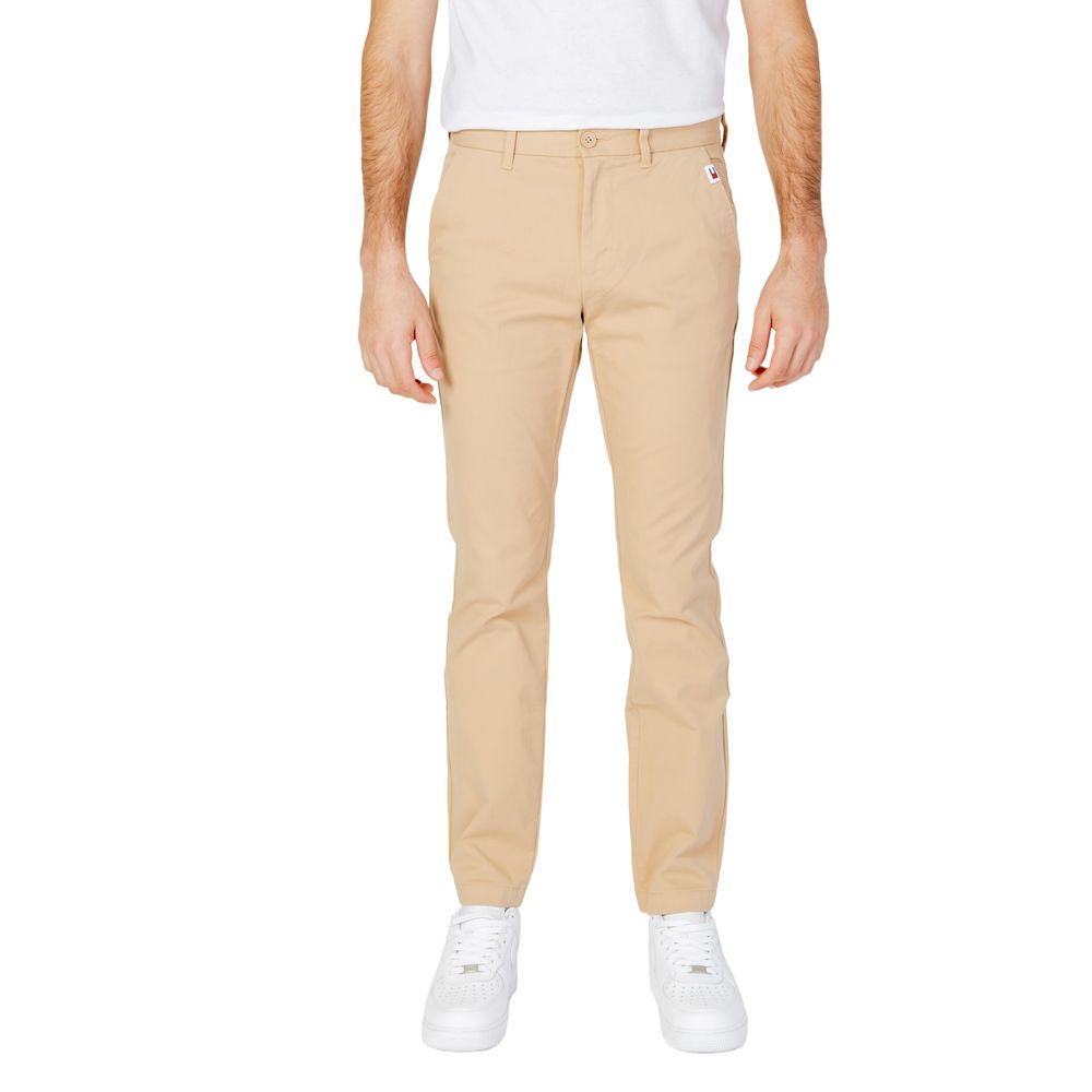 Tommy Hilfiger Jeans – Beige Jeans und Hose aus Bio-Baumwolle