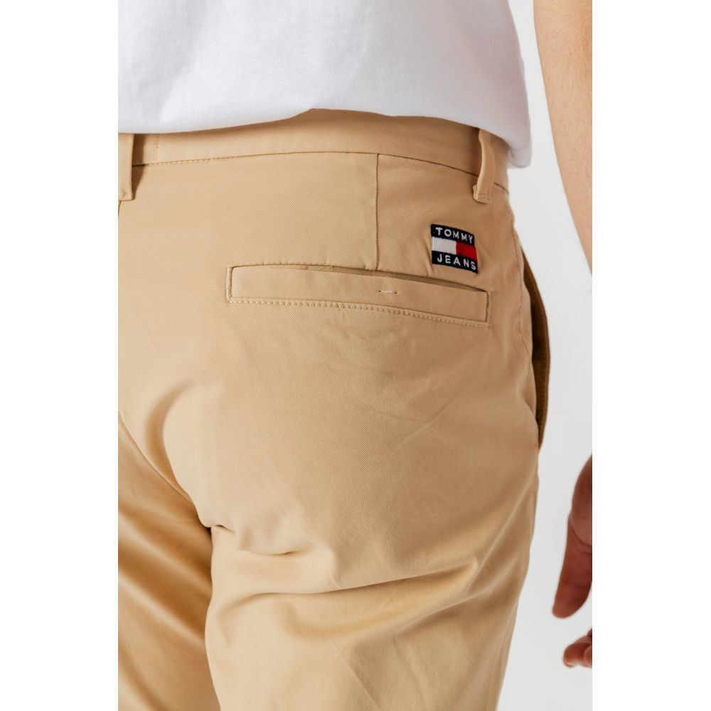 Tommy Hilfiger Jeans – Beige Jeans und Hose aus Bio-Baumwolle