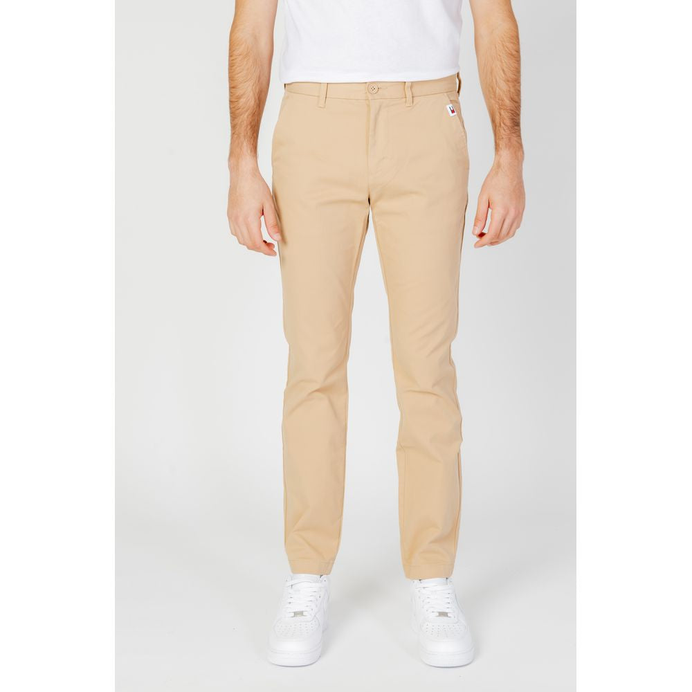 Tommy Hilfiger Jeans – Beige Jeans und Hose aus Bio-Baumwolle