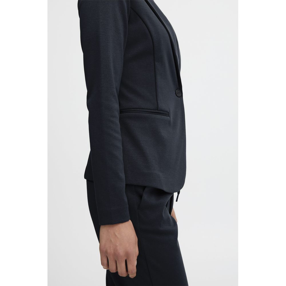 ICHI Blaue Anzüge und Blazer aus Polyester