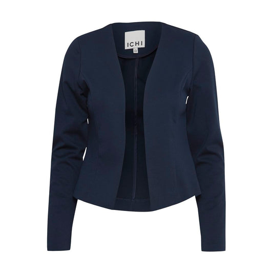 ICHI Blaue Anzüge und Blazer aus Polyester