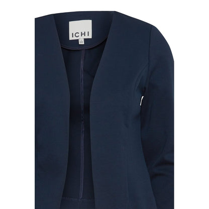 ICHI Blaue Anzüge und Blazer aus Polyester