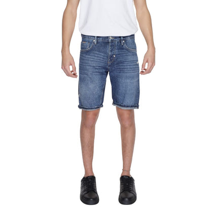 Antony Morato – Blaue Baumwollshorts