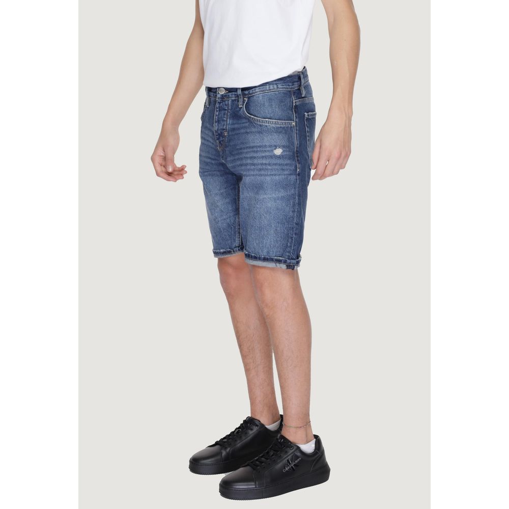 Antony Morato – Blaue Baumwollshorts