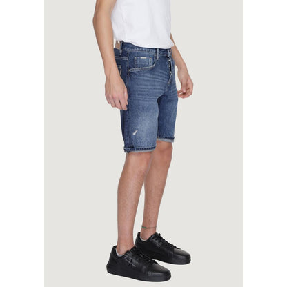 Antony Morato – Blaue Baumwollshorts