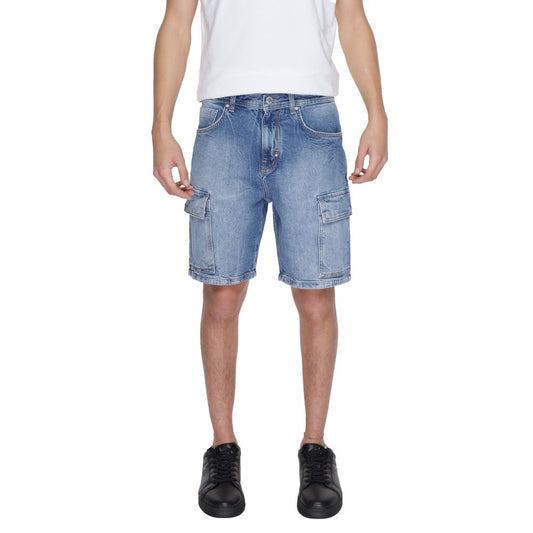 Antony Morato – Blaue Baumwollshorts