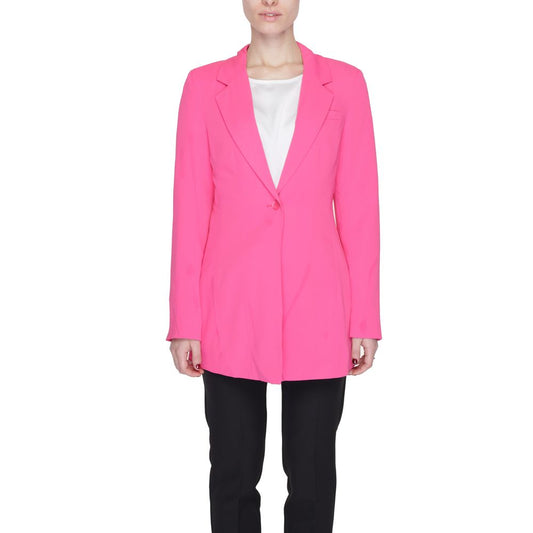 Vero Moda – Anzüge und Blazer aus Polyester, Rosa