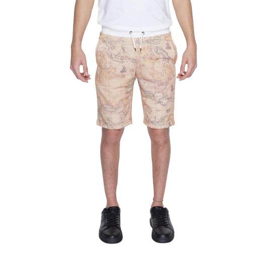 Alviero Martini Prima Classe Beige Polyester-Shorts