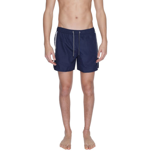 Emporio Armani Underwear Blaue Bademode aus Polyester