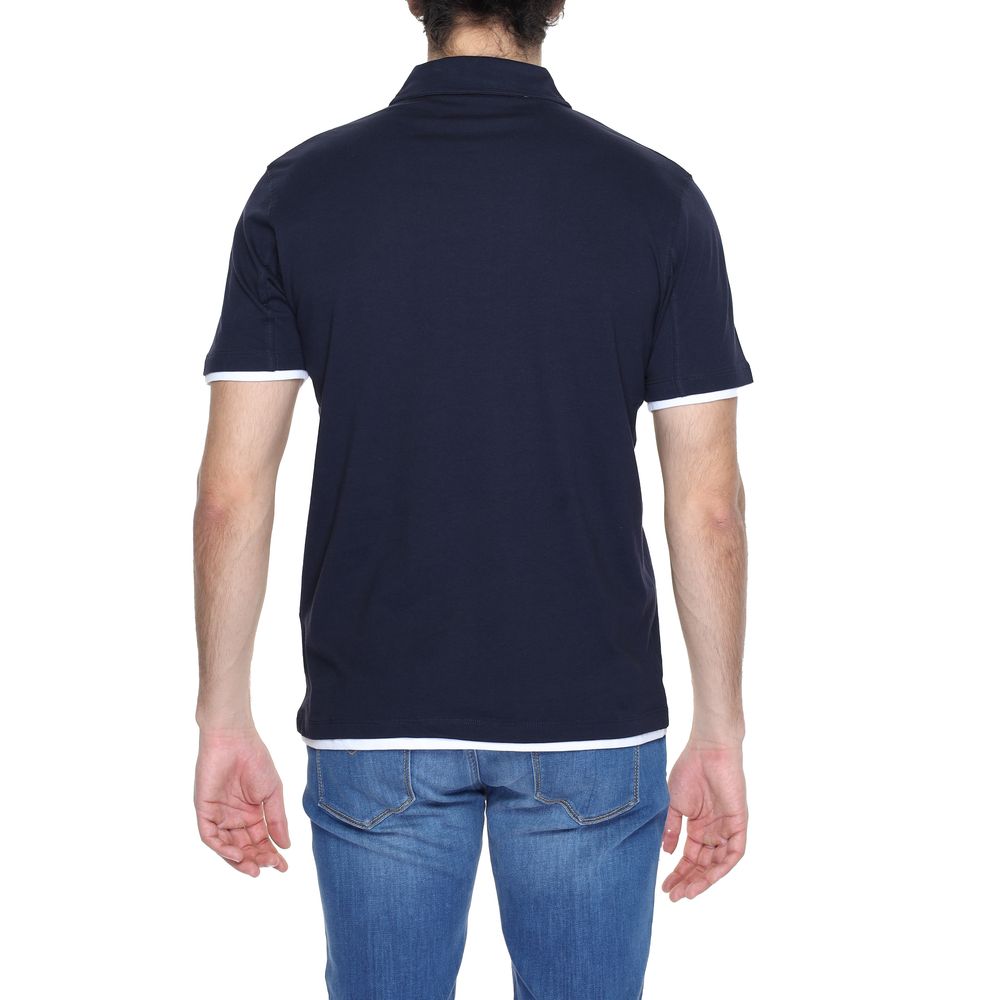 Blaues Hamaki-Ho-Poloshirt aus Baumwolle