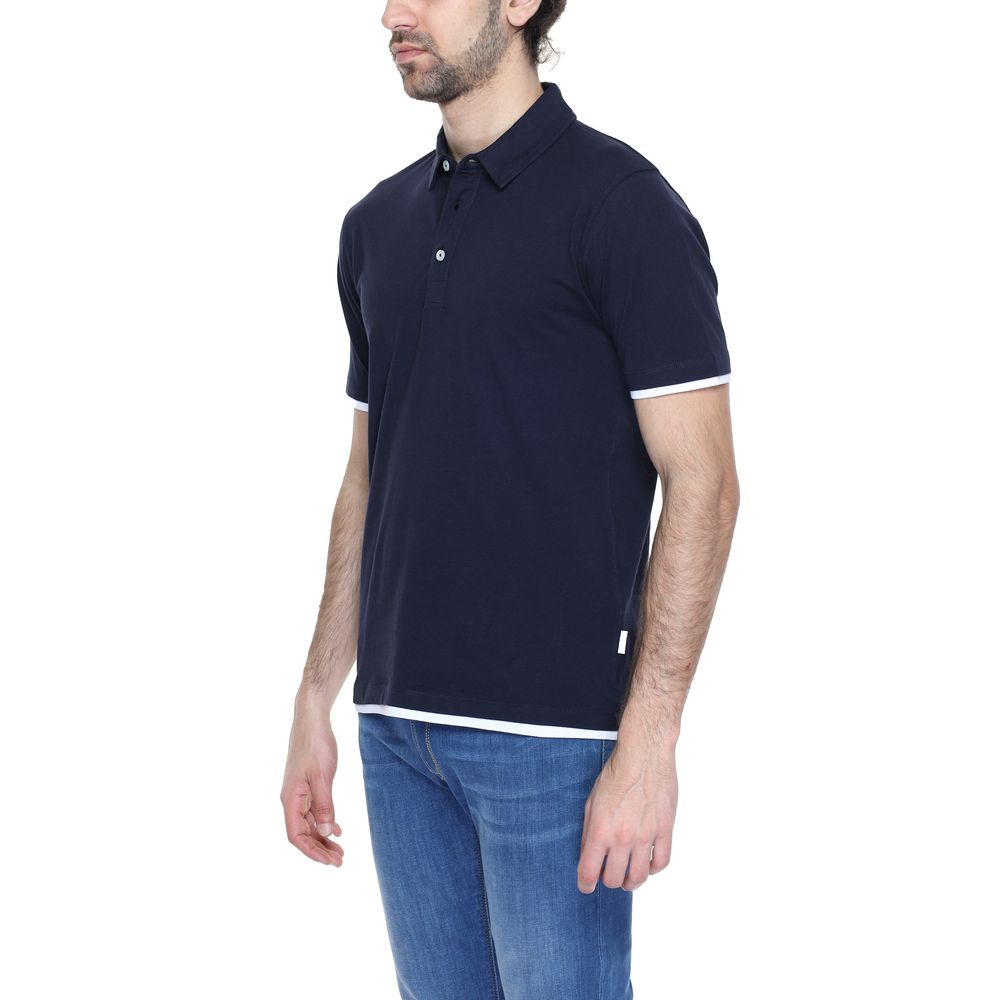 Blaues Hamaki-Ho-Poloshirt aus Baumwolle