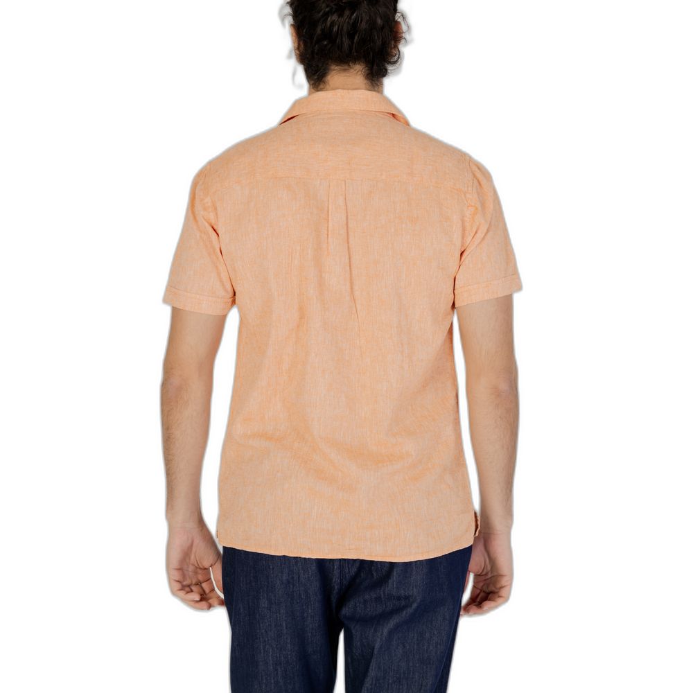 Hamaki-Ho Orange Linen Shirt