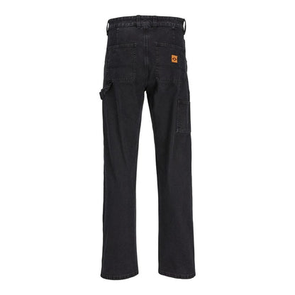 Jack Jones – Schwarze Jeans und Hose aus Baumwolle